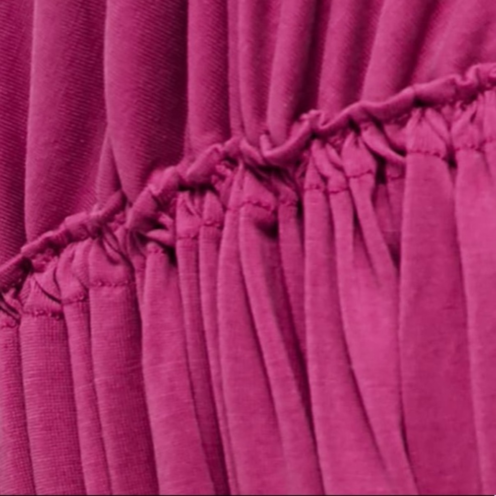 NWT Free People Sundrop magenta tank top - Picture 5 of 7